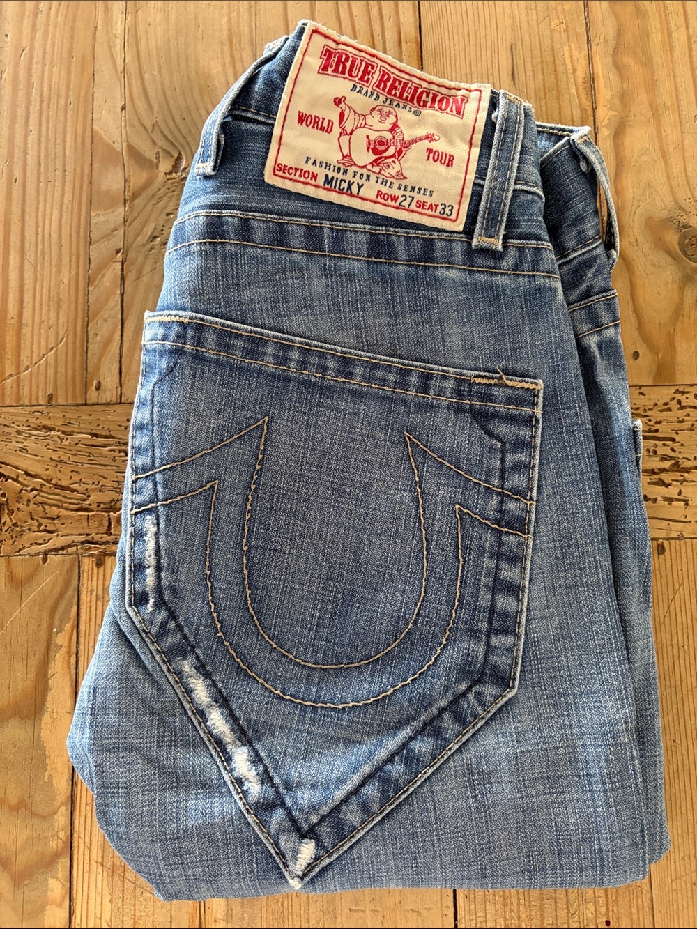 Vintage True Religion Women's Micky Boot Cut Jeans - Picture 6 of 6